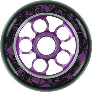 New Madd Gear Aero Scooter Wheel 100mm Black/Purple Scooter Wheel Only