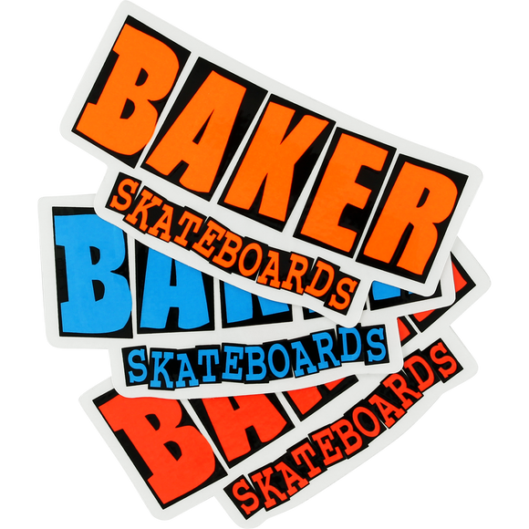 Baker Brand Logo Color Decal Assorted 2.5
