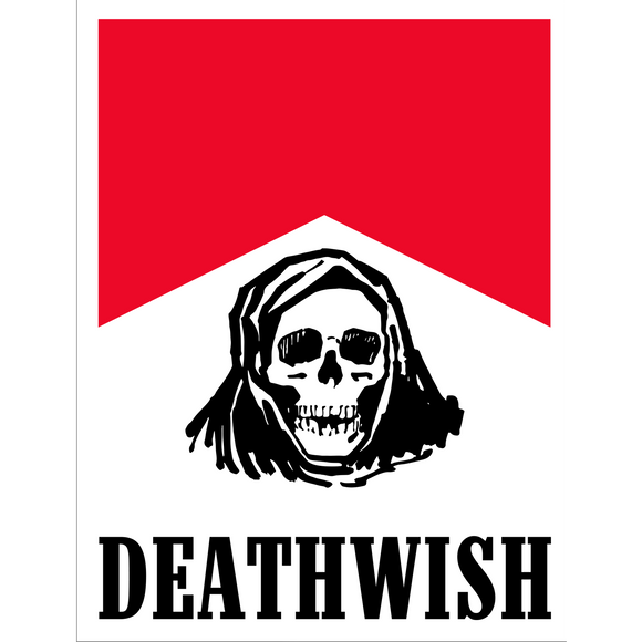 Deathwish Flavour Country DECAL - Single | Universo Extremo Boards Skate & Surf