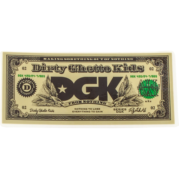 DGK Buck Small DECAL - Single | Universo Extremo Boards Skate & Surf