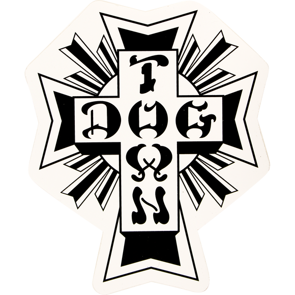 Dogtown Cross Logo Decal 4
