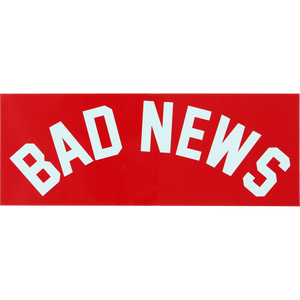 Grizzly Bad News DECAL - 1pc | Universo Extremo Boards Skate & Surf