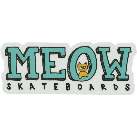 Meow Logo Decal 1