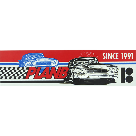 Plan B Racer DECAL - - Single | Universo Extremo Boards Skate & Surf