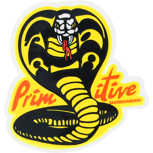 Primitive Kobra Kai DECAL - Single | Universo Extremo Boards Skate & Surf