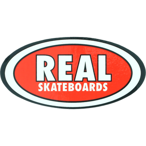 Real Oval Classic Small DECAL - Single | Universo Extremo Boards Skate & Surf