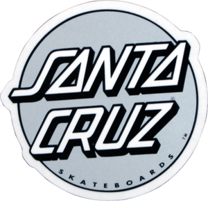Santa Cruz Classic Dot 12" Decal | Universo Extremo Boards Skate & Surf