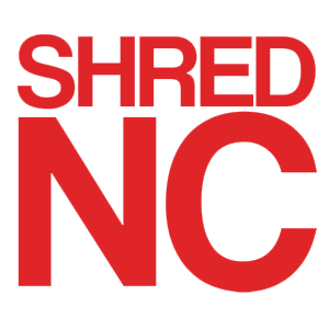 Shred Stickers - Shred Nc/Red 5"x4.5" Single |Universo Extremo Boards Skate & Surf
