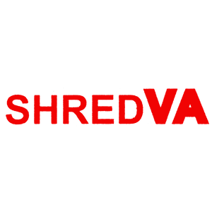 Shred Stickers - Shred Va Straight Red 8"x1.5" - Single