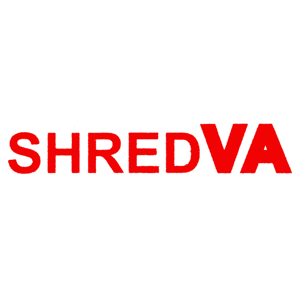 Shred Stickers - Shred Va Straight Red 8