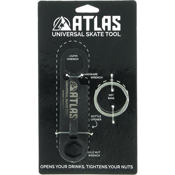 Atlas Universal SKATE TOOL Bottle Opener Keychain | Universo Extremo Boards Skate & Surf