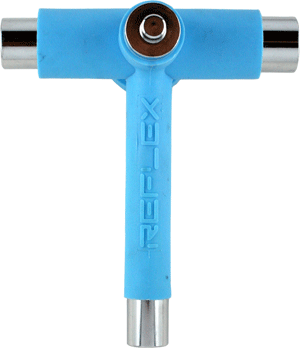 Reflex Utilitool-Carolina Blue/Chrome Skate Tool