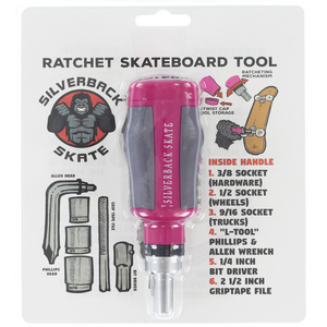 Silverback Skate Ratchet Tool Pink