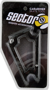 Sector 9 Carabiner Black Skate Tool
