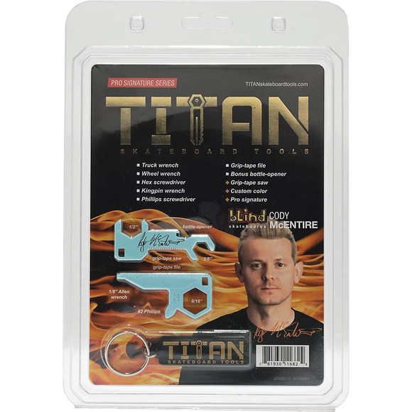 Titan Skate Tool Mcentire Pro Signature Series Blu