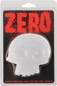 Zero Skull Skateboard Wax White | Universo Extremo Boards Skate & Surf