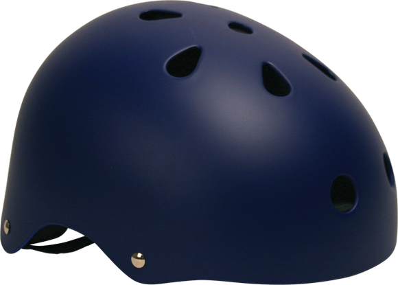 Industrial Flat Blue Large Skateboard Helmet| Universo Extremo Boards