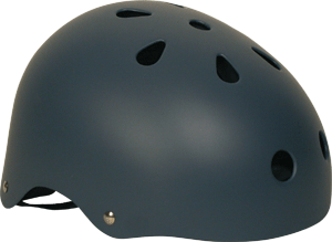 Industrial Flat Grey Large Skateboard Helmet| Universo Extremo Boards