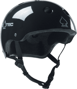 Protec Helmet Black Small Skateboard Helmet| Universo Extremo Boards