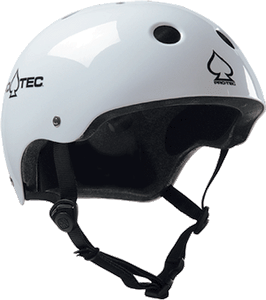 Protec Helmet White XX-Large Skateboard Helmet| Universo Extremo Boards
