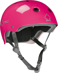 Protec (Cpsc) Gloss Punk Pink X-Large Classic Skateboard Helmet| Universo Extremo Boards