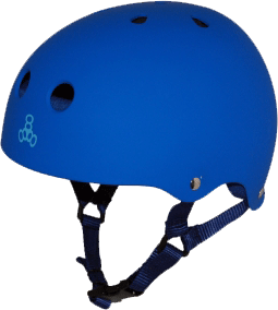 Triple 8 Skateboard Helmet Royal Rubber -  Small| Universo Extremo Boards