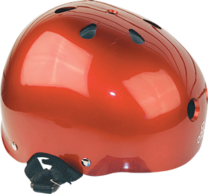 Triple 8 Brainsaver Metallic Red Large Skateboard Helmet| Universo Extremo Boards
