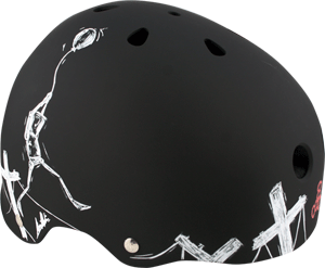 Triple 8 Brainsaver Balloon Robot Small Black Skateboard Helmet| Universo Extremo Boards