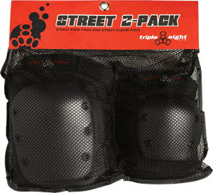 Triple 8 Street 2 Pack Junior Black 