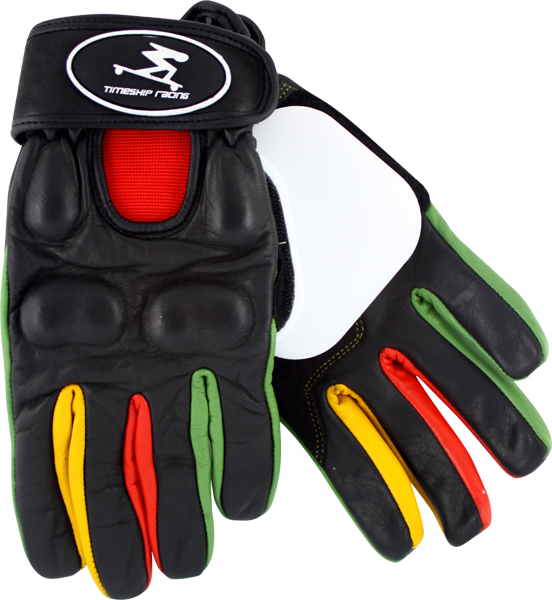 Timeship Kody Noble Slide Gloves S-Black/Rasta  