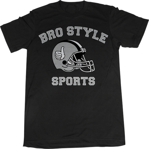 Bro Style Sports T-Shirt - Size: SMALL Black