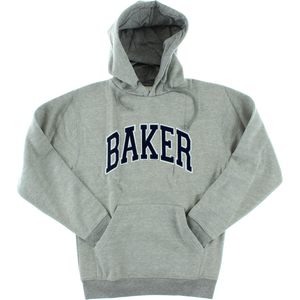 Baker Blitz Hooded Sweatshirt - X-LARGE Grey | Universo Extremo Boards Skate & Surf