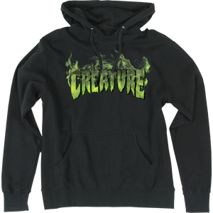 Creature Inferno Hooded Sweatshirt - X-LARGE Black | Universo Extremo Boards Skate & Surf