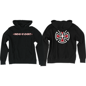 Independent Bar/Cross Hooded Sweatshirt - SMALL Black