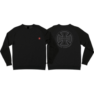 Independent Sub Crew Sweatshirt - MEDIUM Black