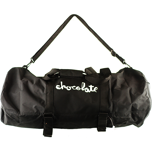 Chocolate Skate Carrier Duffel Bag Black/White Duffel Bag