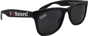 DGK Haters Shades Black