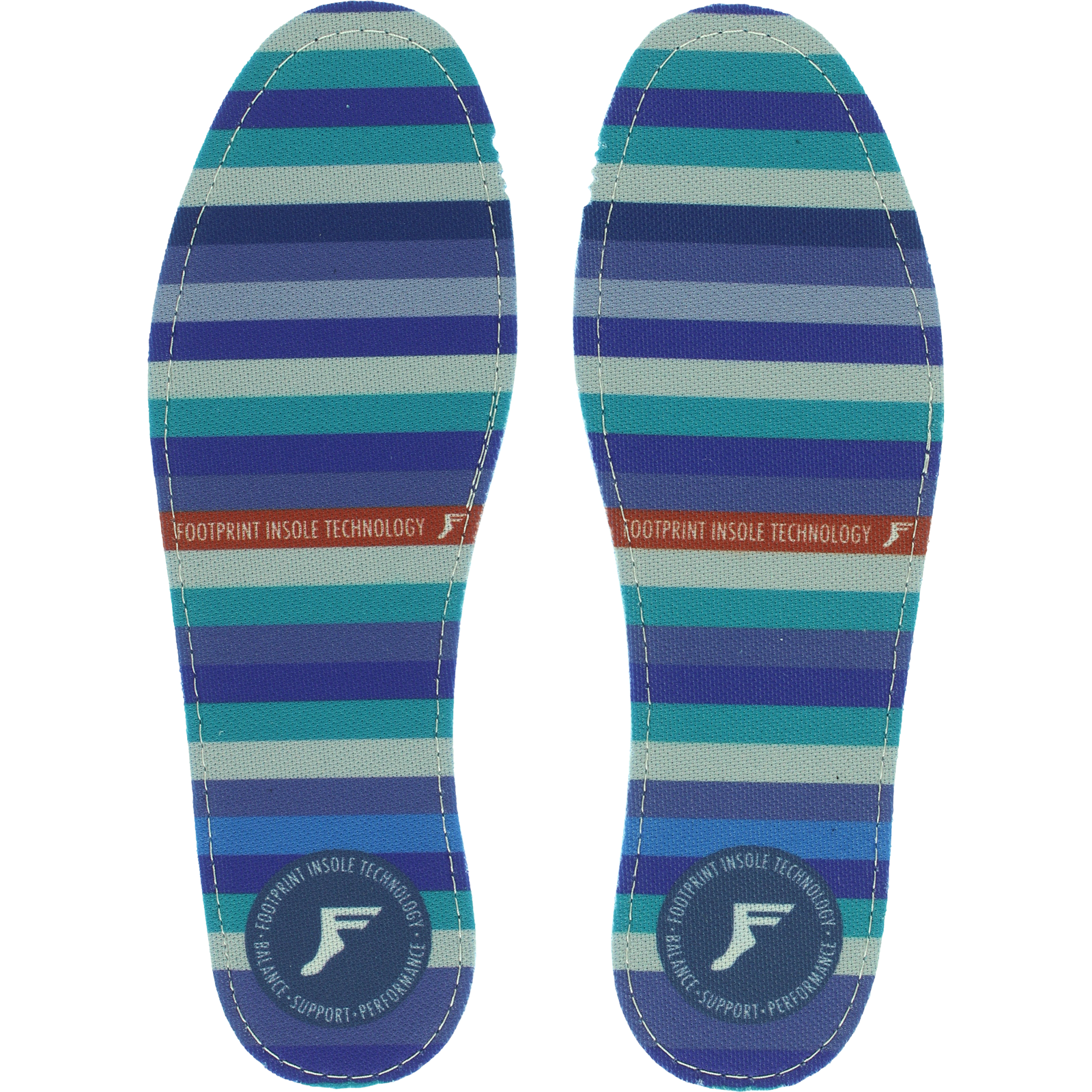 Footprint Kingfoam Stripes 7-7.5 Insole | Universo Extremo Boards Skate & Surf
