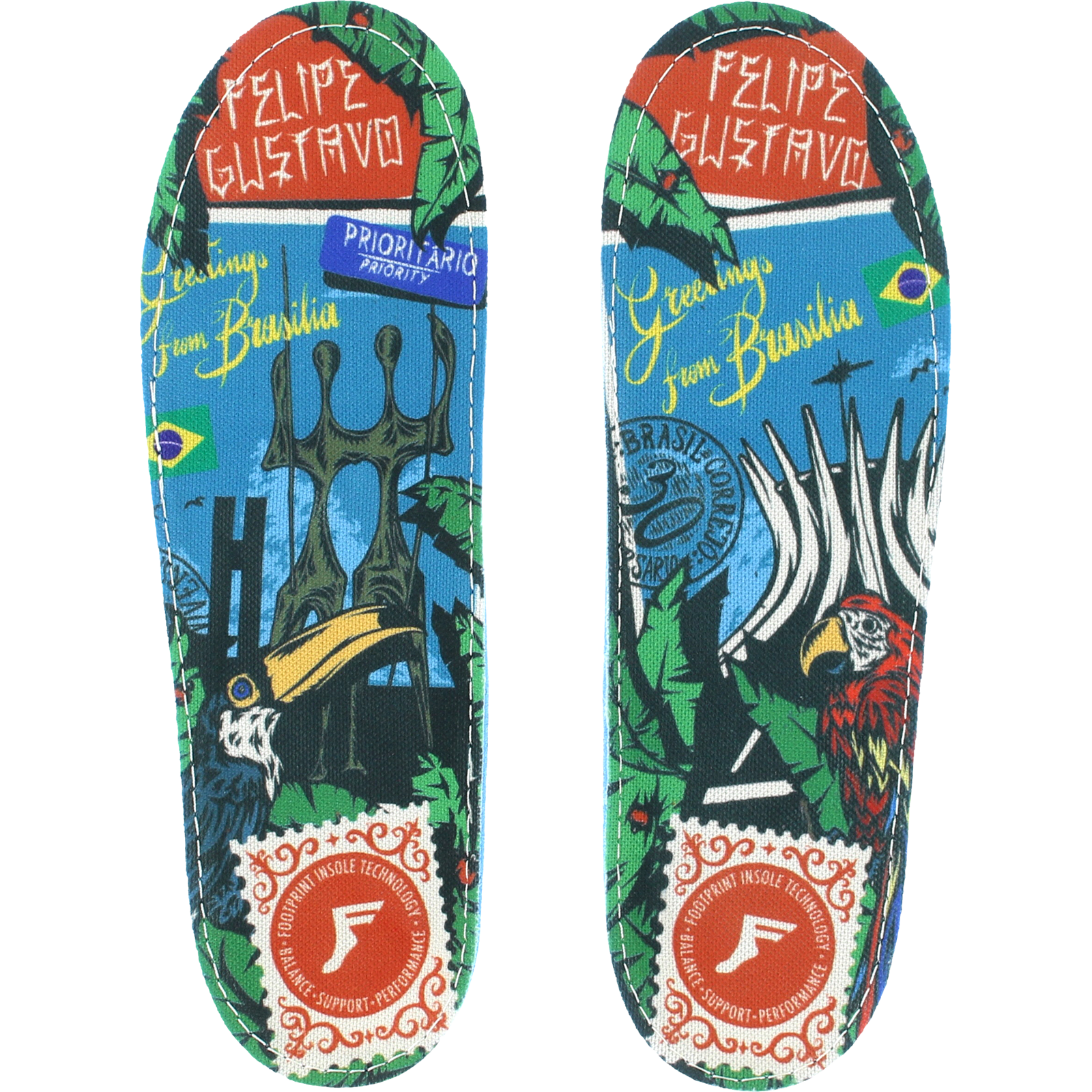 Footprint Gustavo Gamechanger 7-7.5 Insole | Universo Extremo Boards Skate & Surf