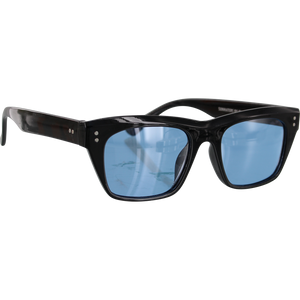 Elegant Black and Blue Embellished Sunglasses MessyWeekend | BILLE Black & Gradient Blue | In stock  main image 3