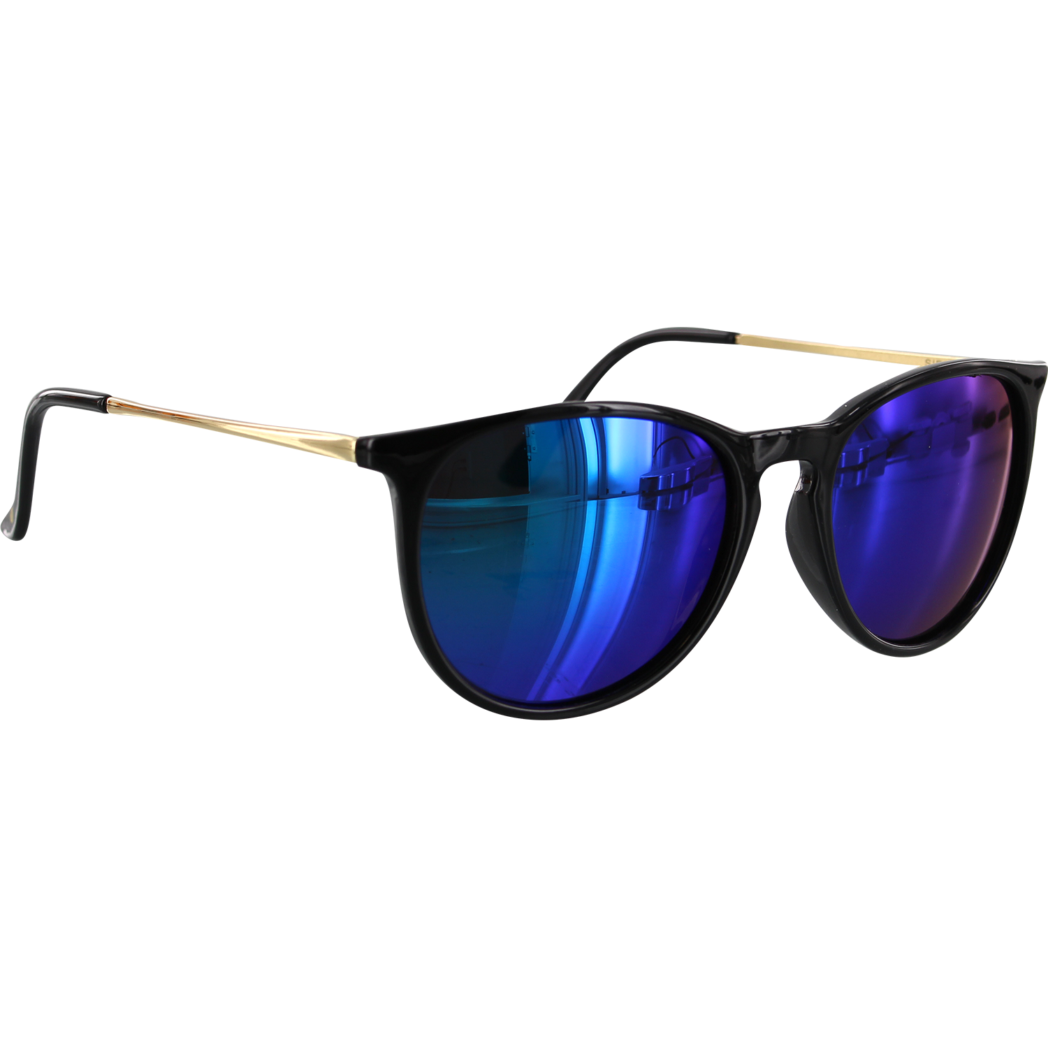 Glassy Sierra Black/Gold/Blue Sunglasses Polarized