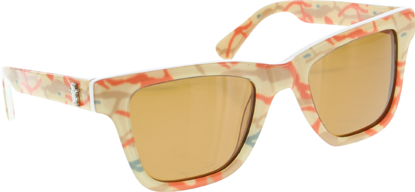 Grizzly Branch Camo Tan/Orange Sunglasses