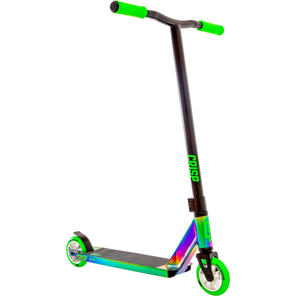 Crisp Surge Scooter - Color:  Color Chrome/Green