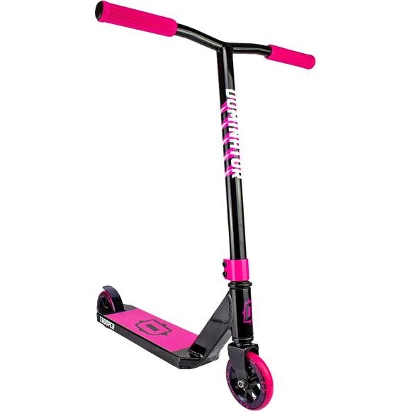 Dominator Trooper Scooter - Color:  Black/Pink