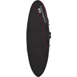 O&E Ocean & Earth Aircon Fish Cover 7'4" Black/Red/Grey