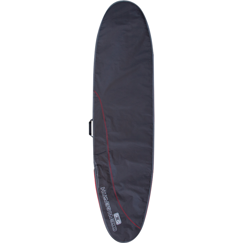 O&E Ocean & Earth Aircon Longboard Cover 8'6" Black/Red/Grey