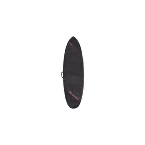 Ocean and Earth Compact Day Mid Length Cover 8'0" Black/Red