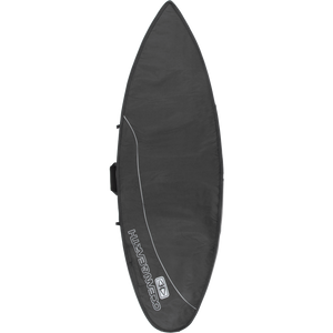 O&E Ocean & Earth Aircon Shortboard Cover 6'8" Black/Grey 