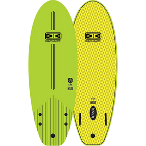 Ocean and Earth The Bug Mini Softboard 58" Lime