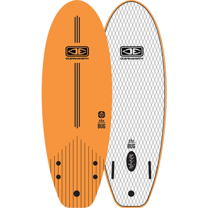 Ocean and Earth The Bug Mini Softboard 58" Orange